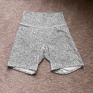 Black and White Polka Dot Shorts
